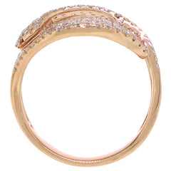 0.73ct 14k Rose Gold Diamond Lady's Ring