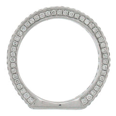 1.75ct 14k White Gold Diamond Lady's Band Size 6.25
