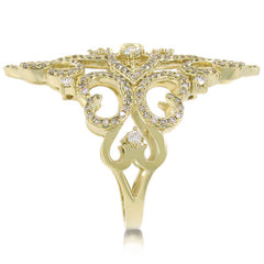 0.95ct 14k Yellow Gold Diamond Lady's Ring