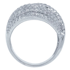 1.76ct 14k White Gold Diamond Lady's Ring