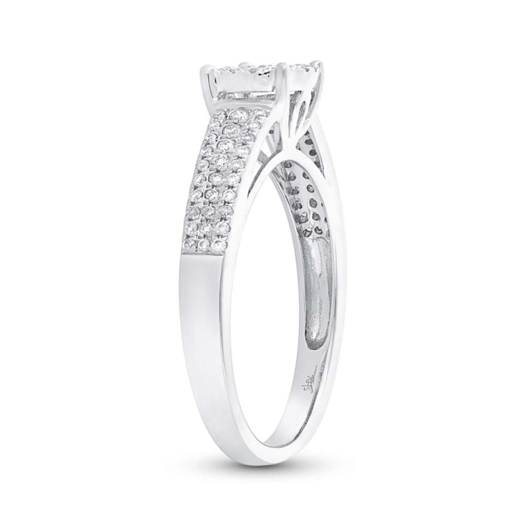 0.39ct 14k White Gold Diamond Lady's Ring