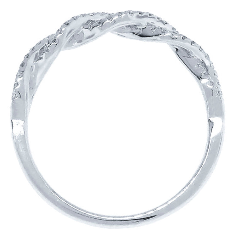 0.15ct 14k White Gold Diamond Lady's Ring