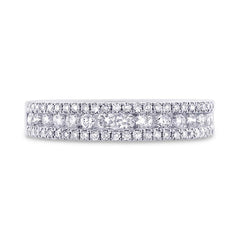 0.44ct 14k White Gold Diamond Lady's Band