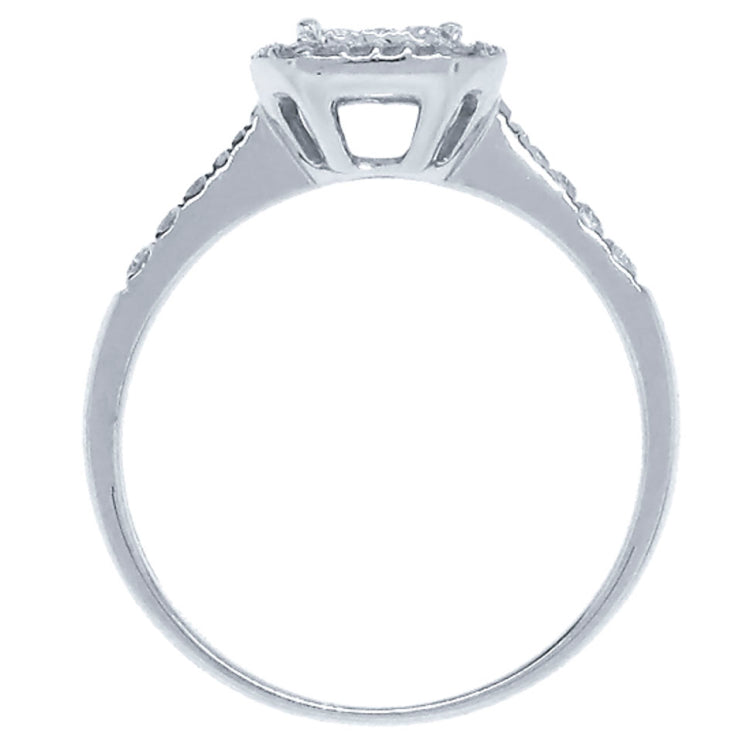 0.31ct 14k White Gold Diamond Lady's Ring