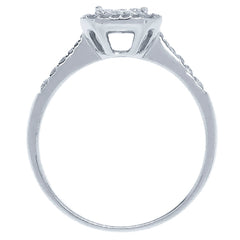 0.31ct 14k White Gold Diamond Lady's Ring