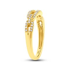 0.23ct 14k Yellow Gold Diamond Lady's Ring