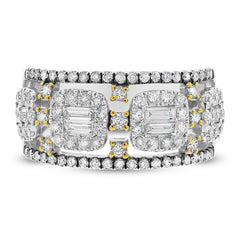 1.52ct 18k White Gold Diamond Lady's Ring