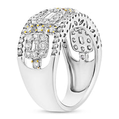 1.52ct 18k White Gold Diamond Lady's Ring