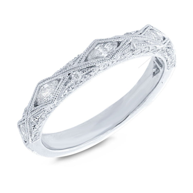 0.70ct 14k White Gold Diamond Lady's Ring