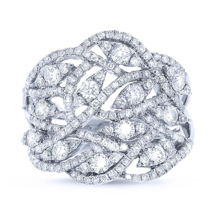 1.64ct 14k White Gold Diamond Lady's Ring