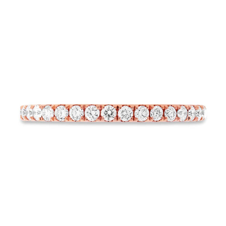 0.43ct 14k Rose Gold Diamond Lady's Band