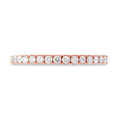 0.43ct 14k Rose Gold Diamond Lady's Band
