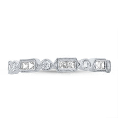 0.56ct 14k White Gold Diamond Lady's Ring
