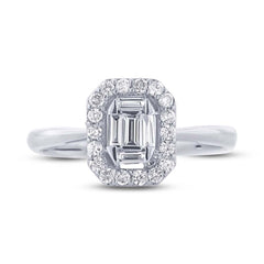 0.36ct 18k White Gold Diamond Lady's Ring