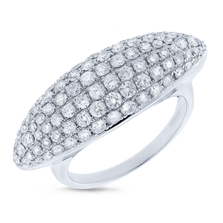 1.57ct 14k White Gold Diamond Lady's Ring