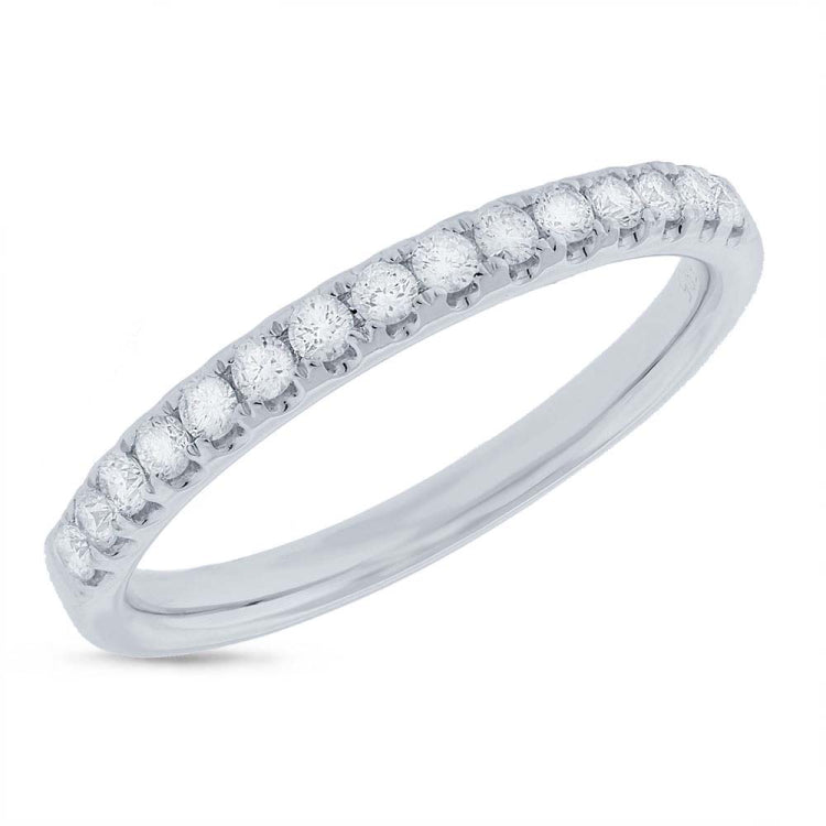 0.30ct 14k White Gold Diamond Lady's Band
