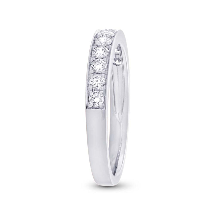 0.43ct 14k White Gold Diamond Lady's Band