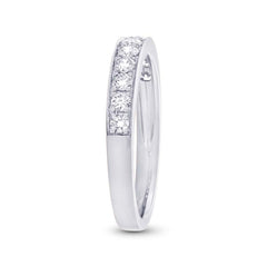 0.43ct 14k White Gold Diamond Lady's Band