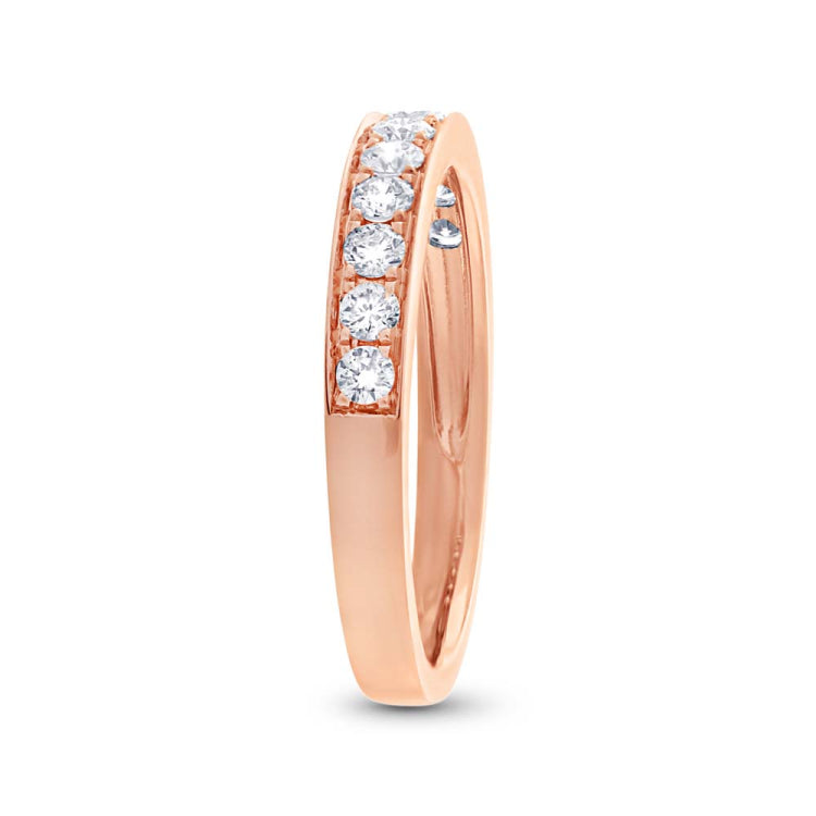 0.43ct 14k Rose Gold Diamond Lady's Band