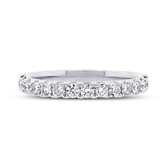 0.50ct 18k White Gold Diamond Lady's Band Size 5.25