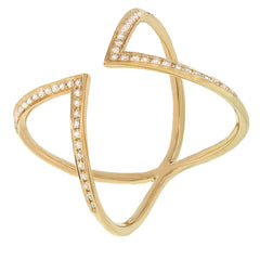 0.17ct 14k Yellow Gold Diamond Lady's Ring Size 5