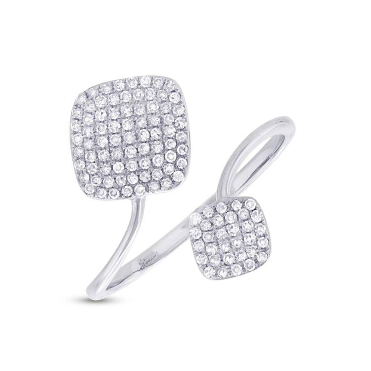 0.31ct 14k White Gold Diamond Lady's Ring Size 6