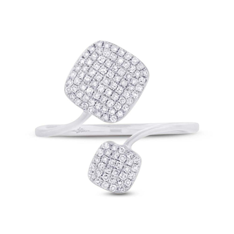 0.31ct 14k White Gold Diamond Lady's Ring Size 6