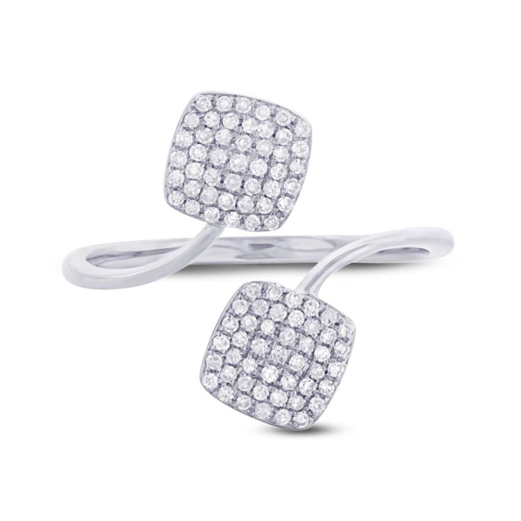 0.25ct 14k White Gold Diamond Lady's Ring Size 6