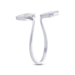 0.25ct 14k White Gold Diamond Lady's Ring Size 6