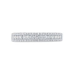 0.45Ct 14k White Gold Diamond Lady's Band