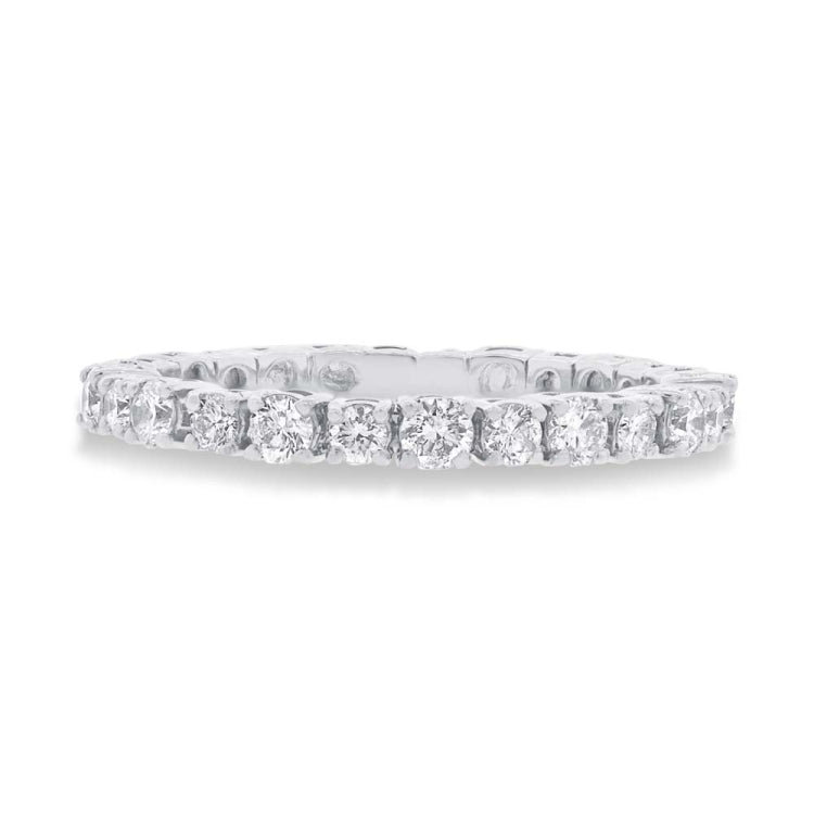 0.61ct 14k White Gold Diamond Lady's Band