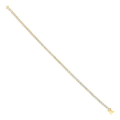 1.00ct 14k Yellow Gold Diamond Lady's Bracelet