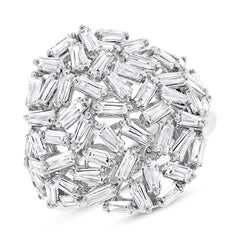 2.22ct 14k White Gold Diamond Lady's Ring