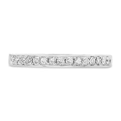 0.39ct 14k White Gold Diamond Lady's Band