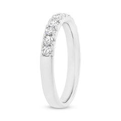 0.62ct 18k White Gold Diamond Lady's Band Size 6.5
