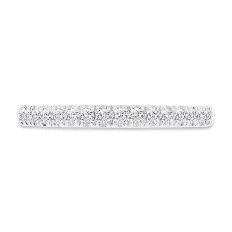 0.27ct 18k White Gold Diamond Lady's Band