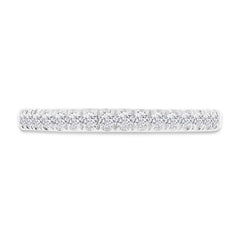 0.27ct 18k White Gold Diamond Lady's Band