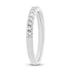 0.31ct 18k White Gold Diamond Lady's Band Size 6.5