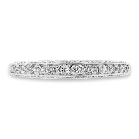0.32ct 14k White Gold Diamond Lady's Band