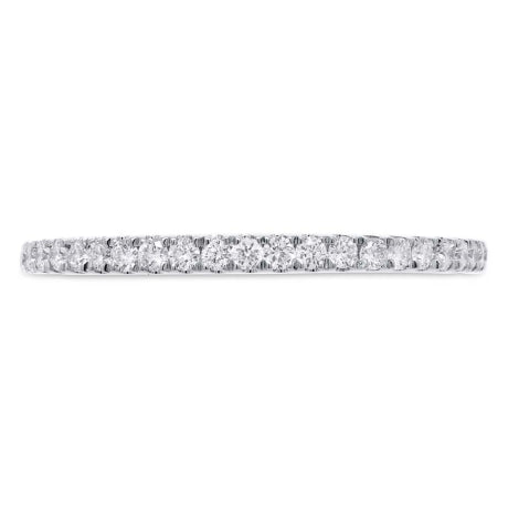0.22ct 14k White Gold Diamond Lady's Band
