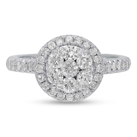 1.06ct 14k White Gold Diamond Engagement Ring