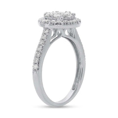 1.06ct 14k White Gold Diamond Engagement Ring