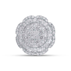 4.43ct 18k White Gold Diamond Lady's Ring