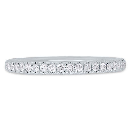 0.26ct 18k White Gold Diamond Lady's Band