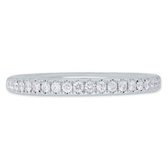 0.26ct 18k White Gold Diamond Lady's Band
