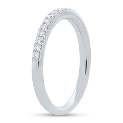 0.26ct 18k White Gold Diamond Lady's Band