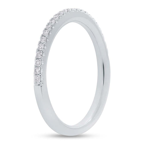 0.19ct 18k White Gold Diamond Lady's Band