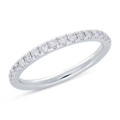 0.46ct 18k White Gold Diamond Lady's Band