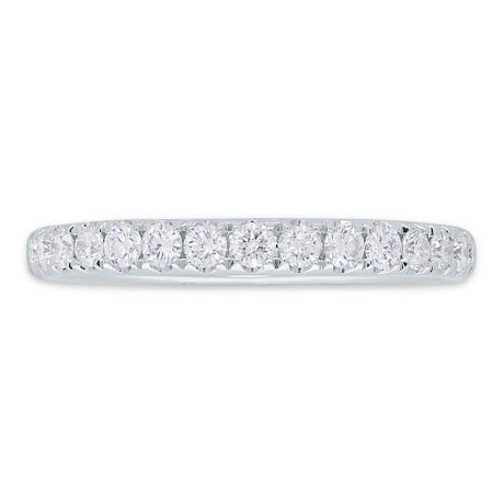 0.46ct 18k White Gold Diamond Lady's Band