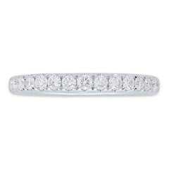 0.46ct 18k White Gold Diamond Lady's Band